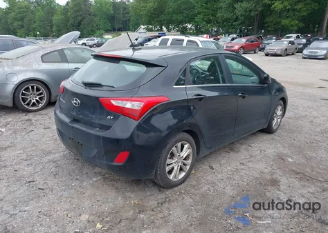2014 Hyundai Elantra Gt из США, поврежденный, VIN KMHD35LHXEU214559